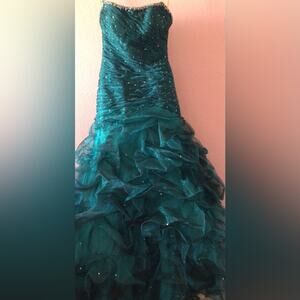 Joli prom strapless dress size 2